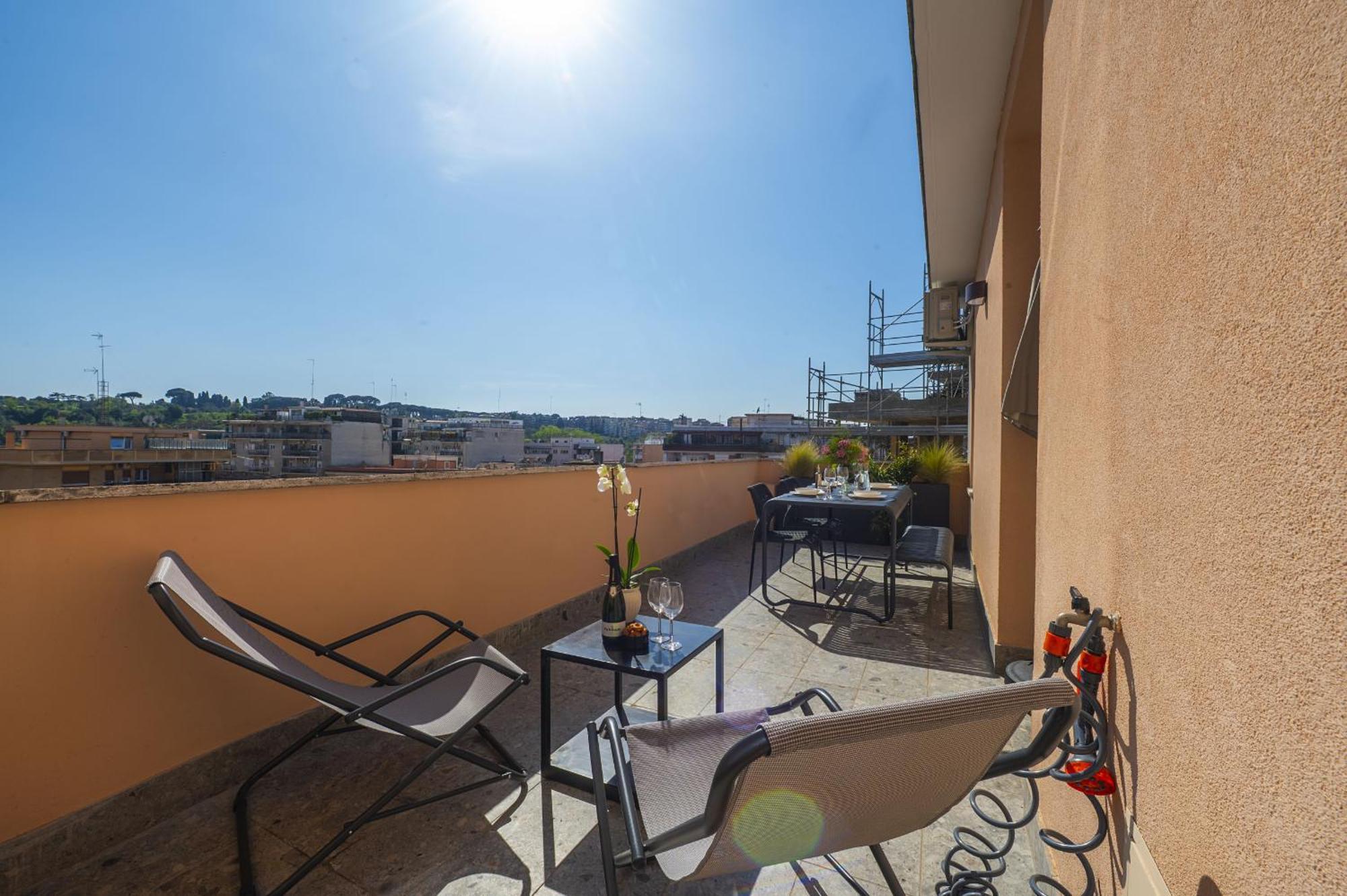 Terrace By St Peter Roma